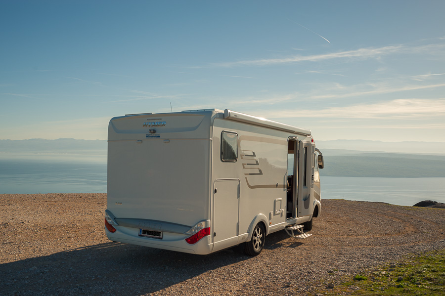 Im Wohnmobil auf Cres